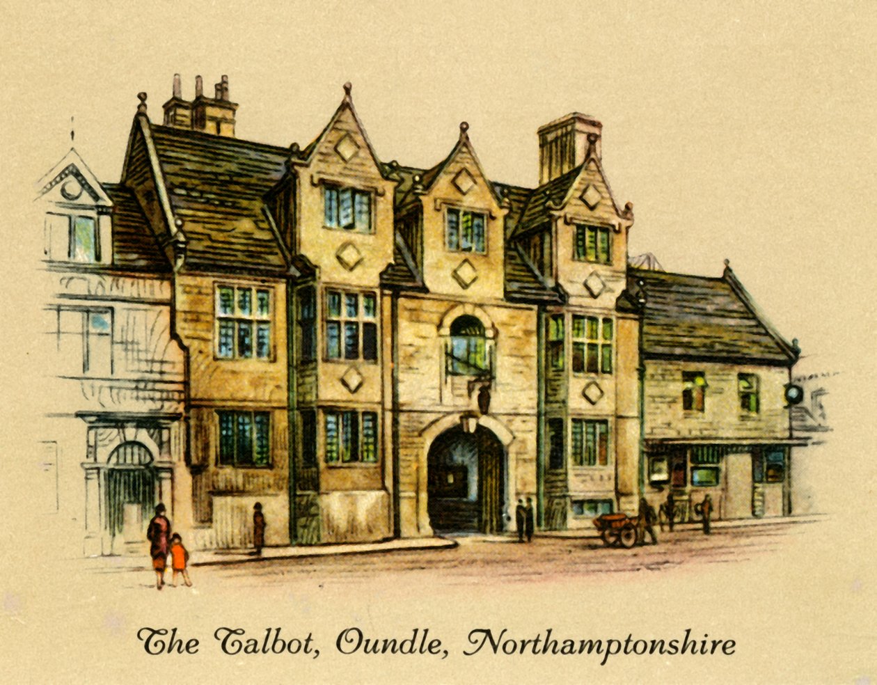 O Talbot, Oundle, Northamptonshire, 1936. de Unbekannt