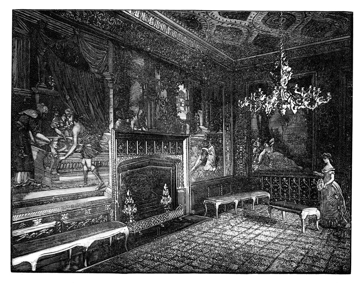 The Tapeçaria, St Jamess Palace, Londres de Unbekannt