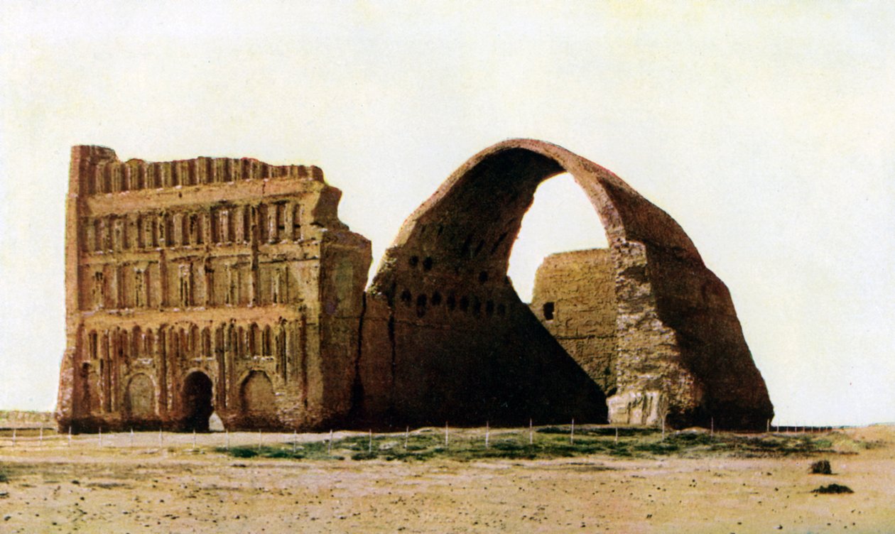 O Taq-i Kisra, Ctesiphon, Iraque, c1930s de Unbekannt