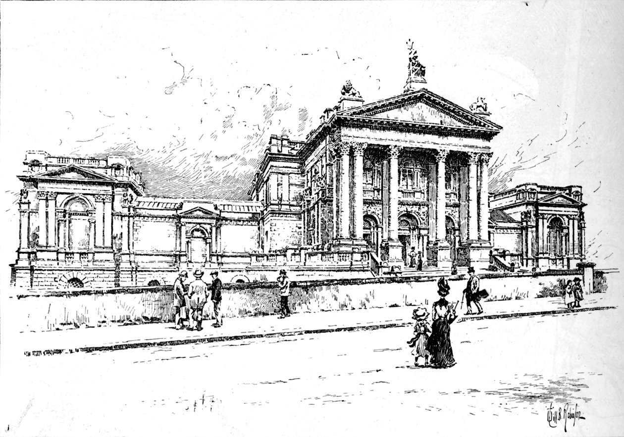The Tate Gallery Galeria Nacional de Arte Britânica, 1906 de Unbekannt