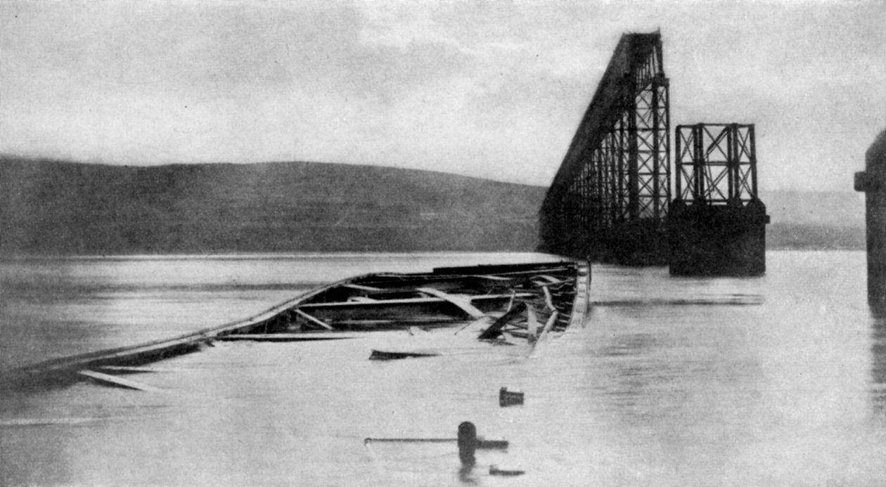 O desastre da ponte Tay, Escócia, 28 de dezembro de 1879 1951 de Unbekannt