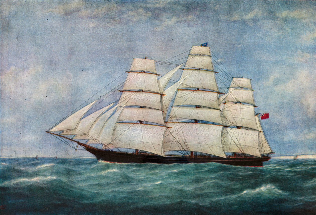 The Tea Clipper Spindrift, 1938 de Unbekannt