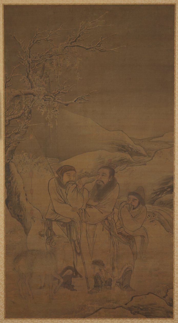A separação chorosa de Su Wu e Li Ling, dinastia Ming, século XVI. de Unbekannt