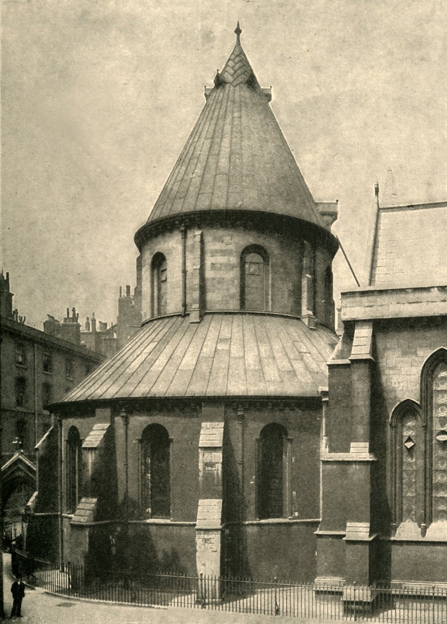 A Igreja do Templo, 1908 de Unbekannt