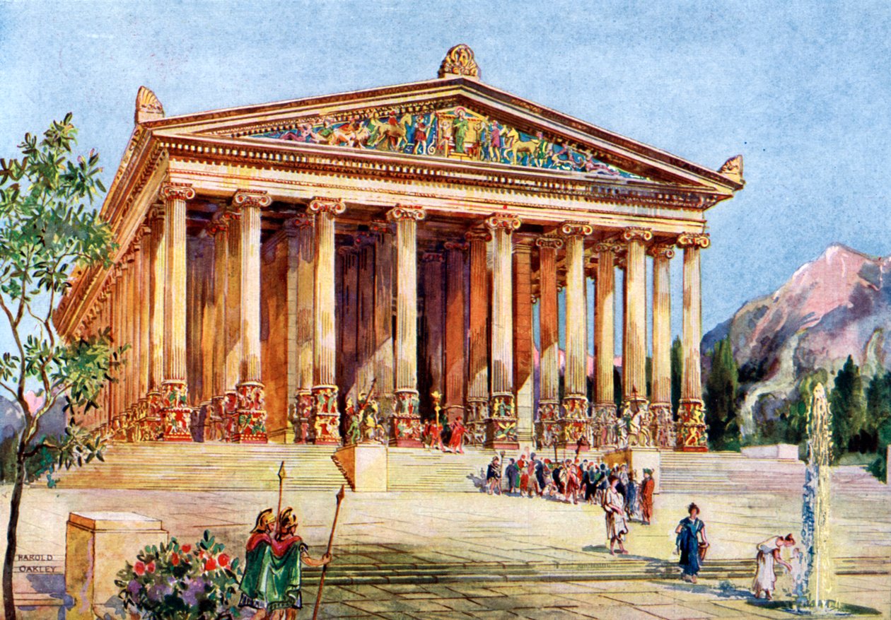O Templo de Ártemis, Éfeso, Turquia, 1933-1934 de Unbekannt