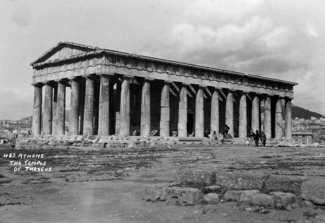 The Theseion, a ágora, Atenas, Grécia, c1920s-c1930s de Unbekannt