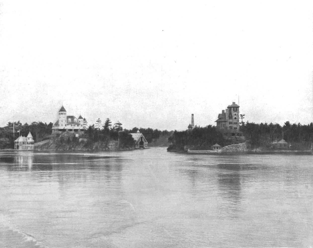 As mil ilhas do rio St Lawrence, Canadá, c1900. de Unbekannt