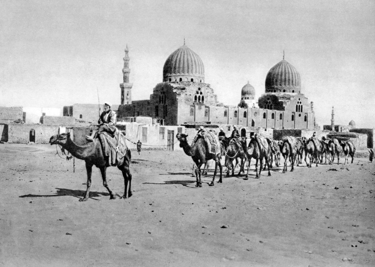 Os túmulos da Califórnia, Cairo, Egito, c1920s de Unbekannt
