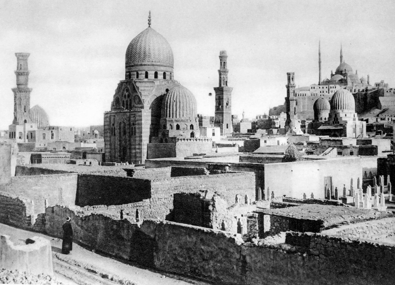 Os túmulos dos mamelucos, Cairo, Egito, c1920s de Unbekannt