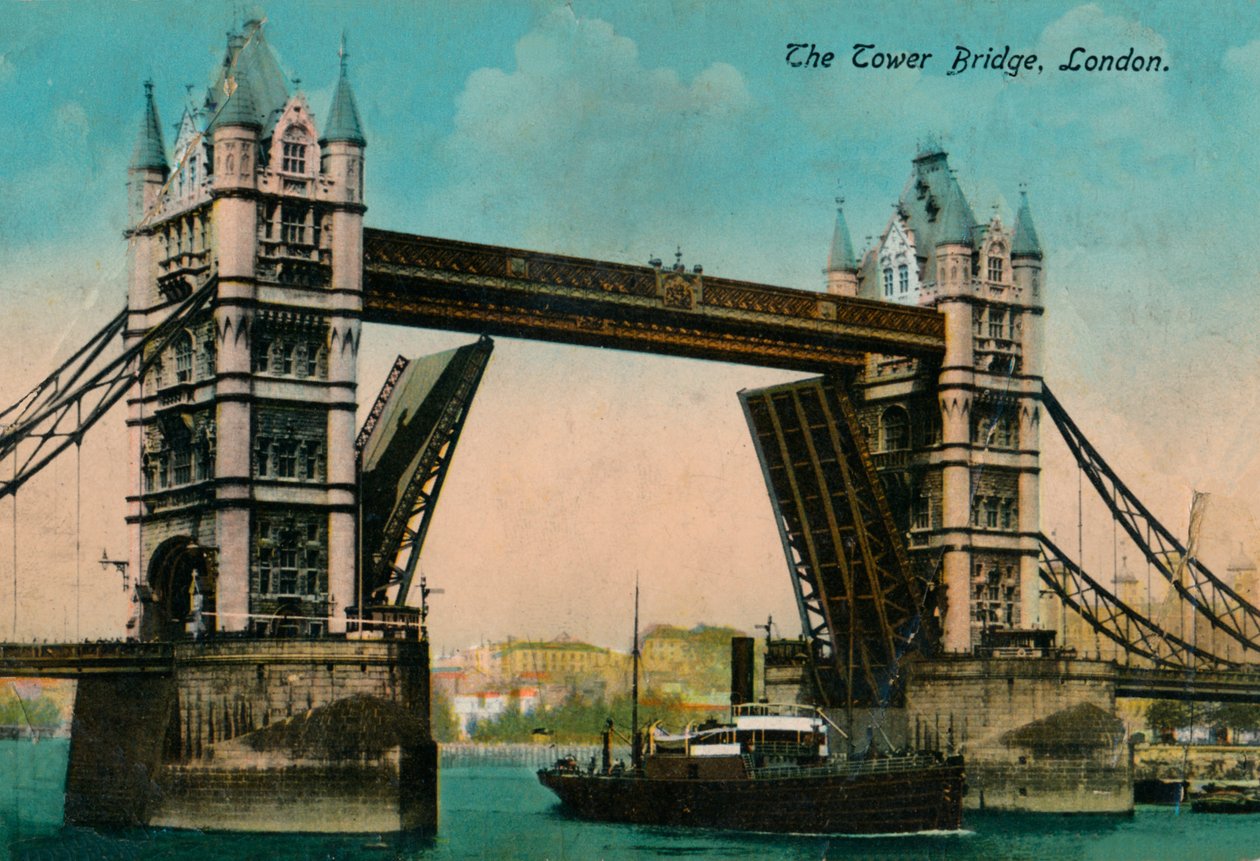 A ponte da torre, 1915, c1900-1930 de Unbekannt