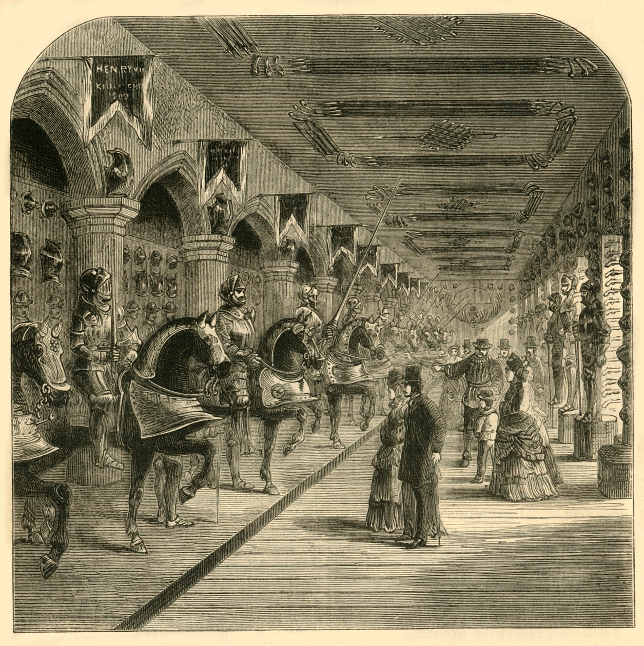 O arsenal do cavalo da torre, c1872. de Unbekannt
