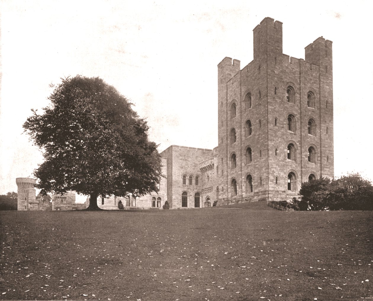A torre em Penrhyn, Caernarvonshire, país de Gales, 1894. de Unbekannt