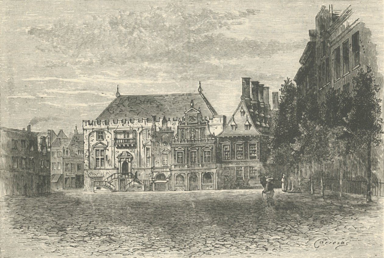 A Câmara Municipal, Haarlem, 1890. de Unbekannt
