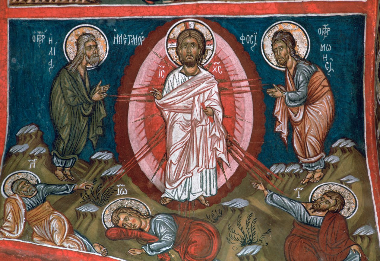 A Transfiguração de Cristo, século XII de Unbekannt