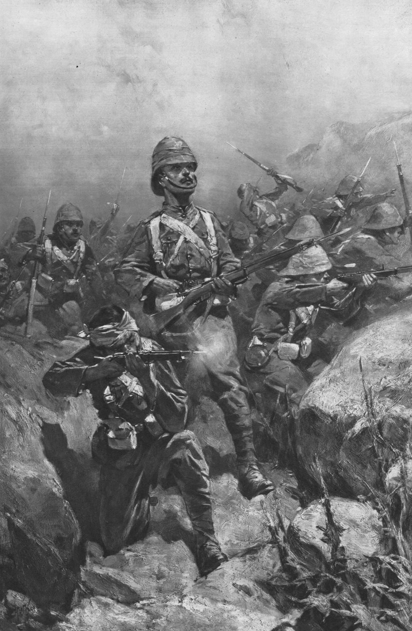 A Guerra do Transvaal, 1899-1901: A Sharp Engagement, 1901. de Unbekannt
