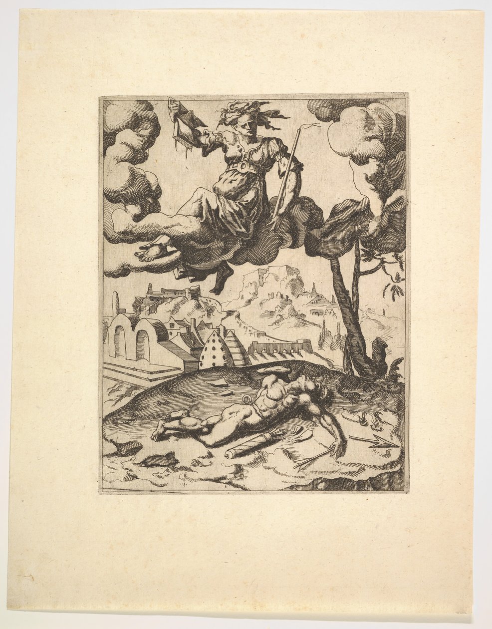 O triunfo da castidade from Os triunfos de Petrarca, ca. 1548-49. de Unbekannt