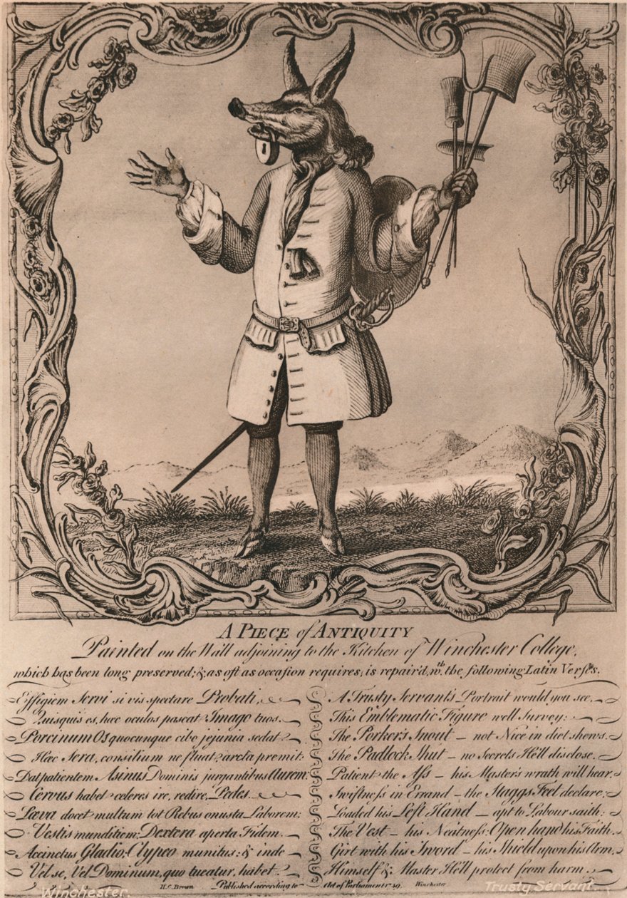 O Servo Confiável, 1579, início do século XX de Unbekannt