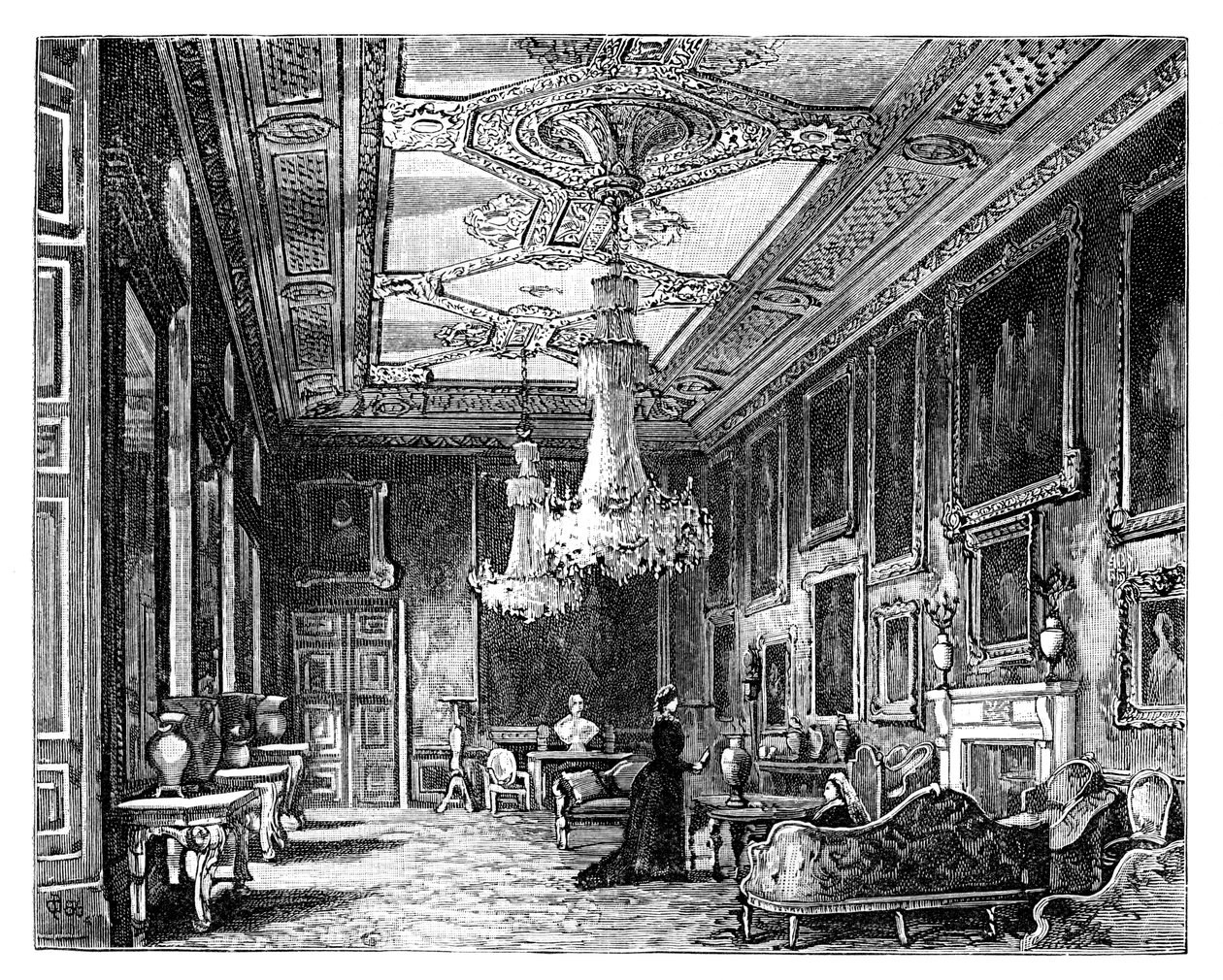 The Vandyke Room, Castelo de Windsor de Unbekannt