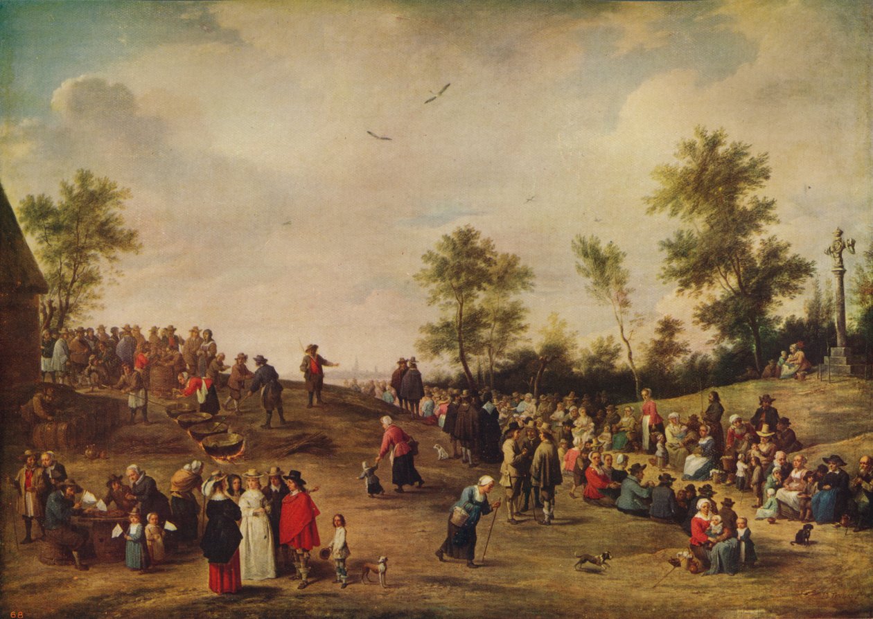 The Village Fete, depois de 1846, c1915 de Unbekannt