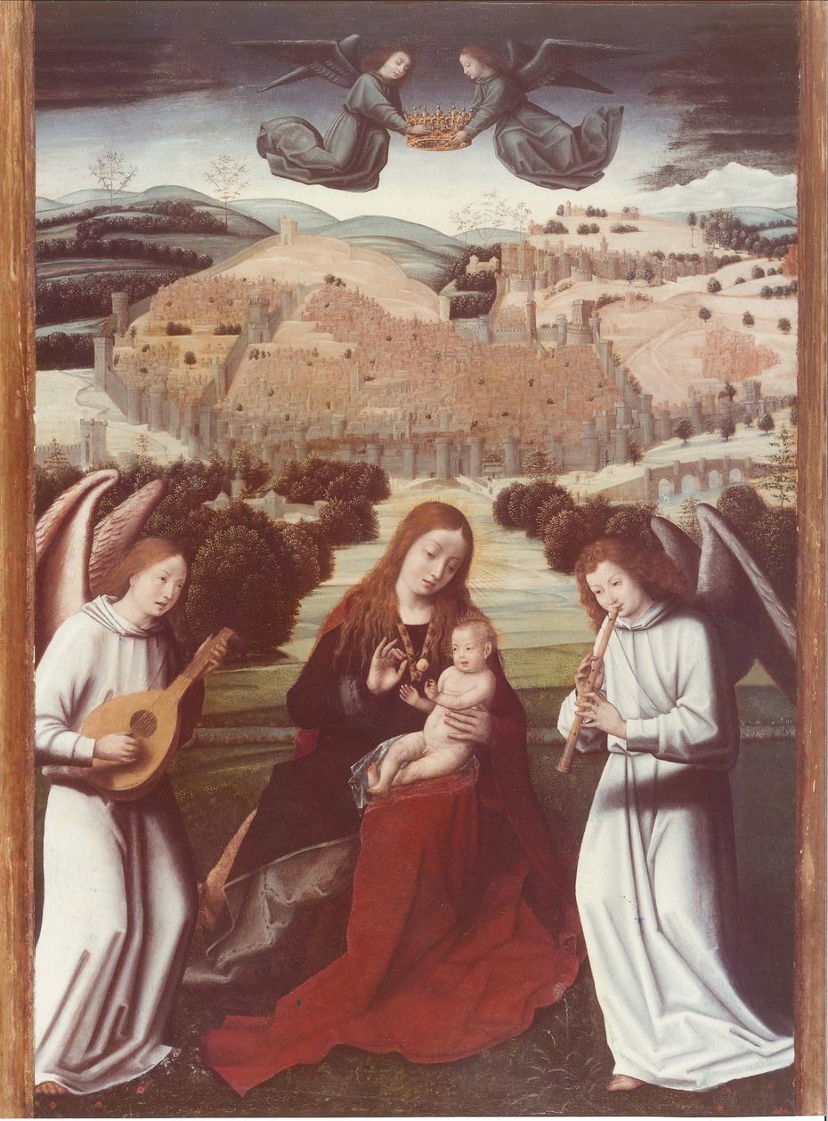 A Virgem de Granada, c. 1500. de Unbekannt