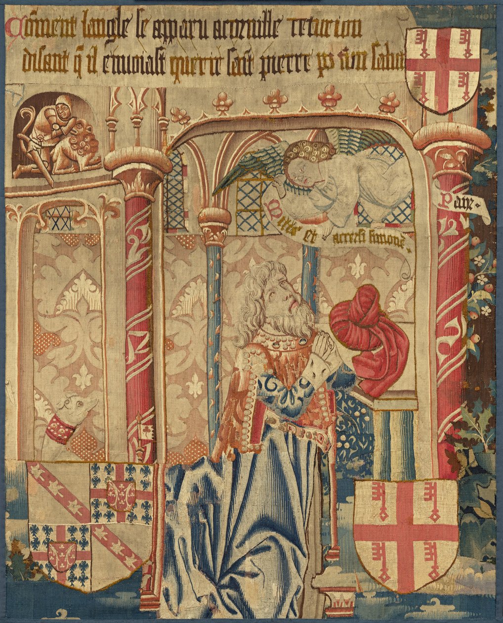 A Visão do Centurião Cornélio, c. 1460. de Unbekannt