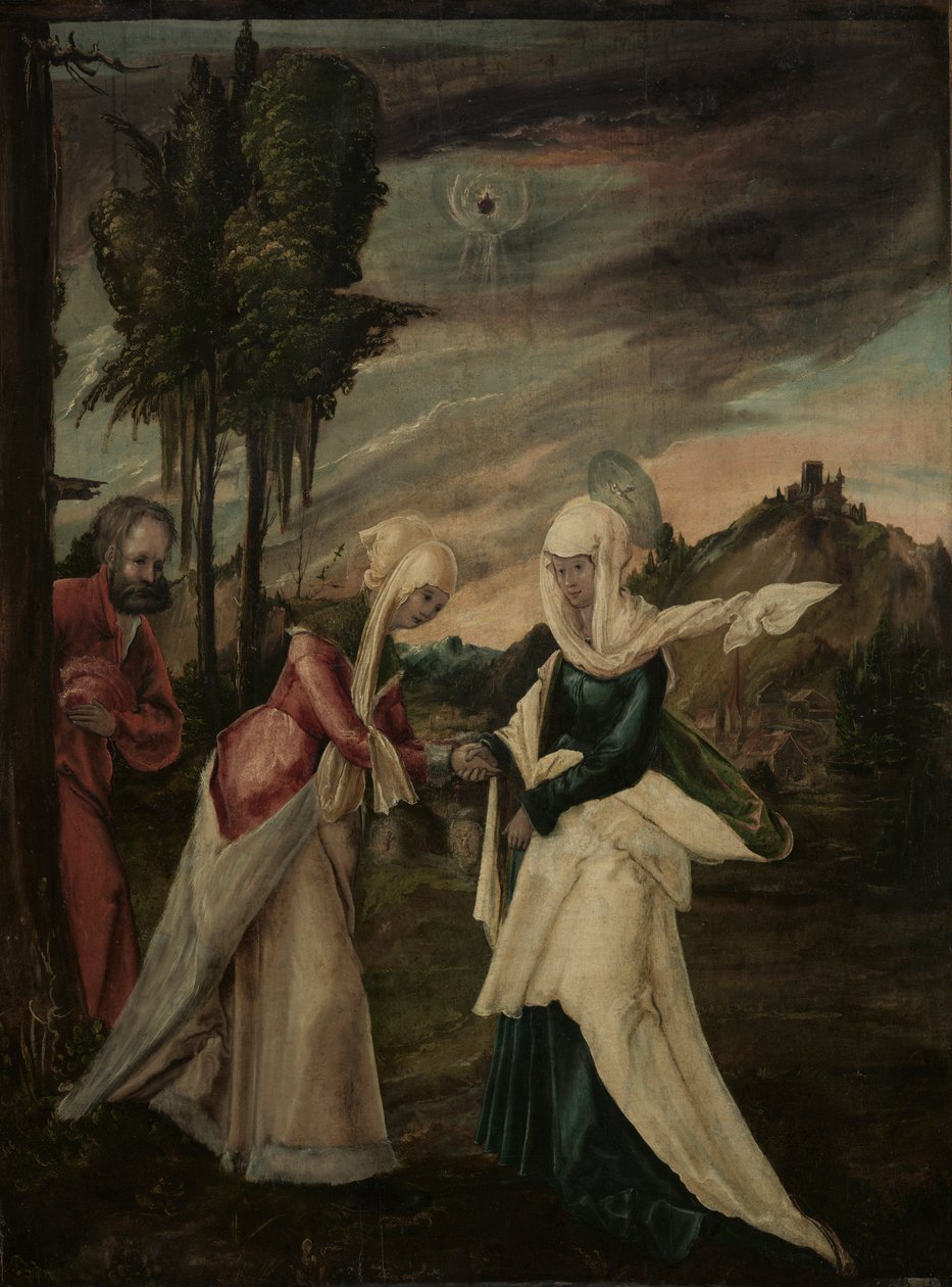 A Visitação, c. 1530-1550. de Unbekannt
