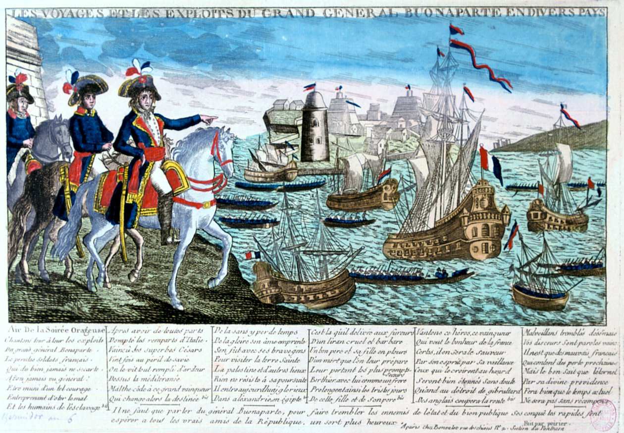 As viagens e façanhas do general Bonaparte, século XIX de Unbekannt