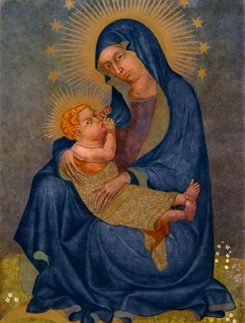 A Madonna das Chuvas de Vysehrad, c1360 1955 de Unbekannt