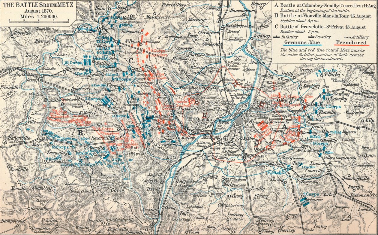 A guerra de 1870-71. Dos planos do Estado-Maior da Prússia e de outras fontes, 1907 de Unbekannt
