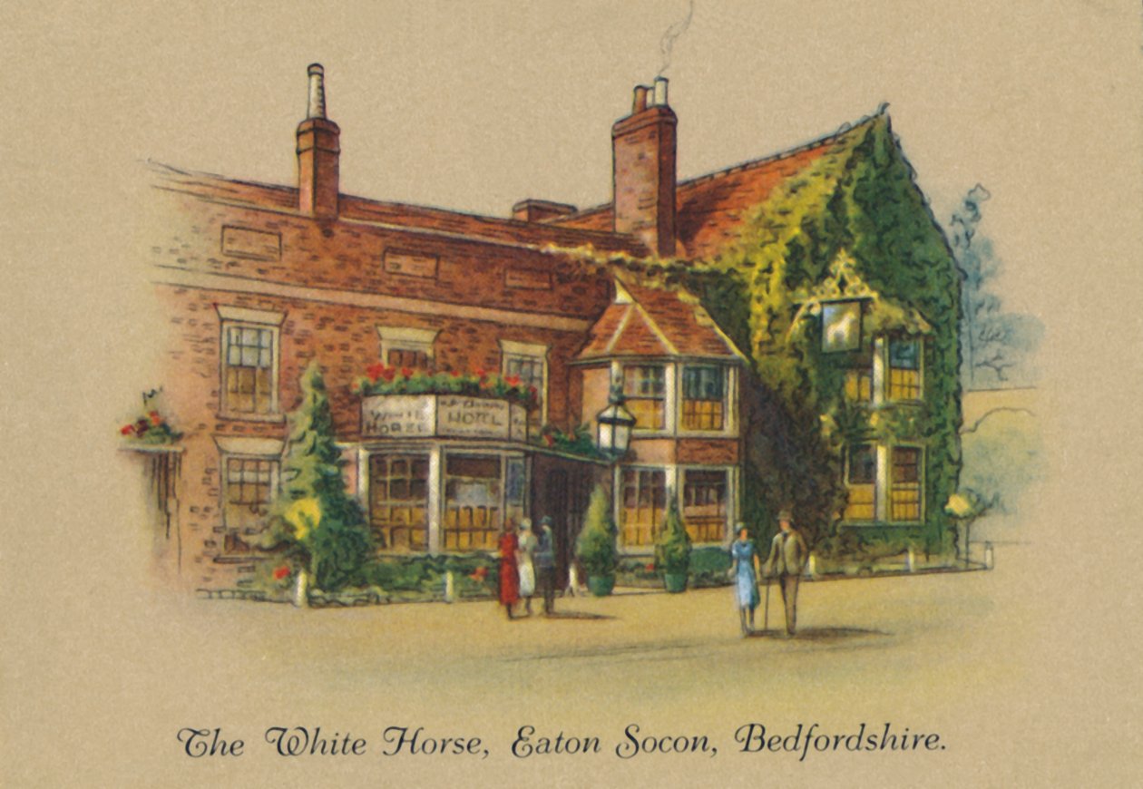 O cavalo branco, Eaton Socon, Bedfordshire, 1939 de Unbekannt