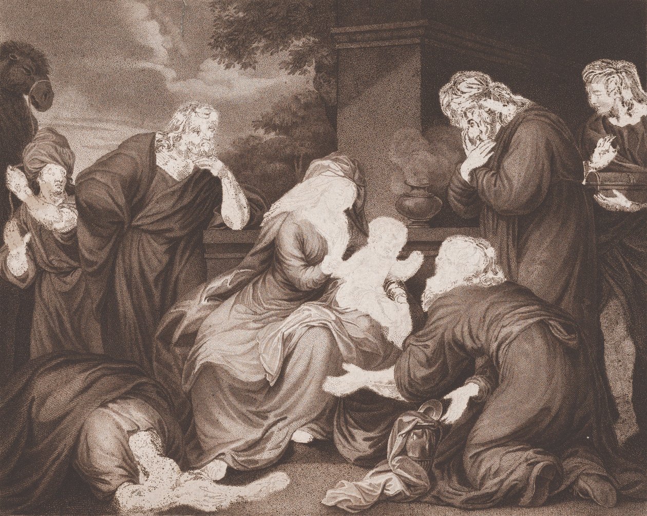 A Oferenda dos Sábios, 1788. de Unbekannt
