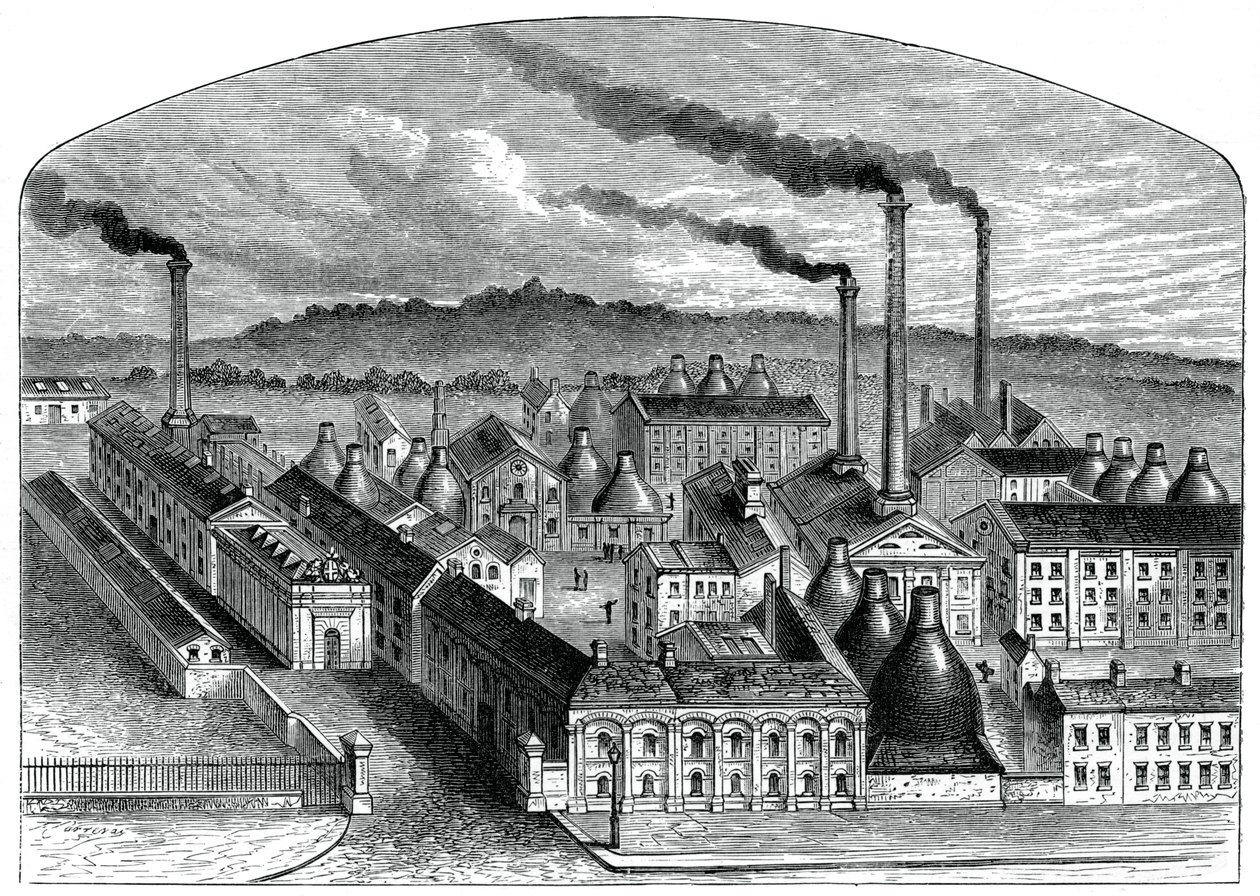 O Worcester Royal Porcelain Works, c1880 de Unbekannt