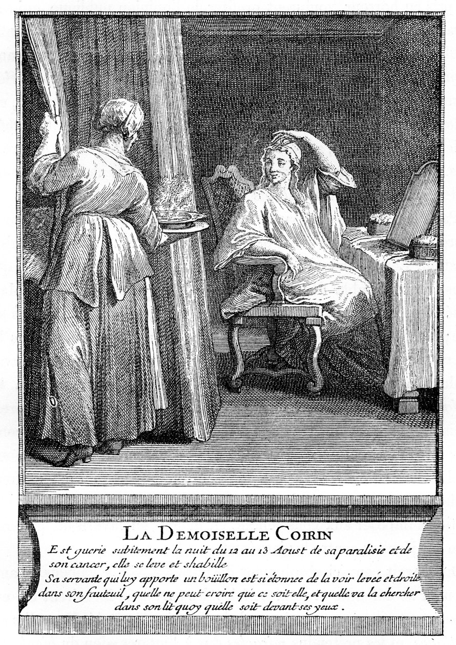 A jovem senhora Coirin, 1737, 1885 de Unbekannt