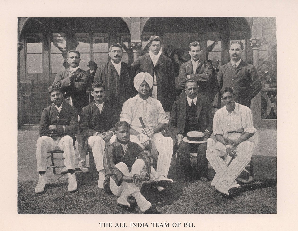 A equipe de críquete de toda a Índia de 1911 1912 de Unbekannt