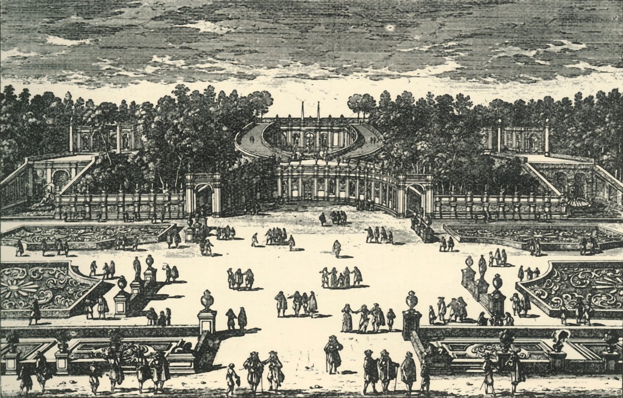 O anfiteatro da Villa Pamphili, 1670, 1903. de Unbekannt