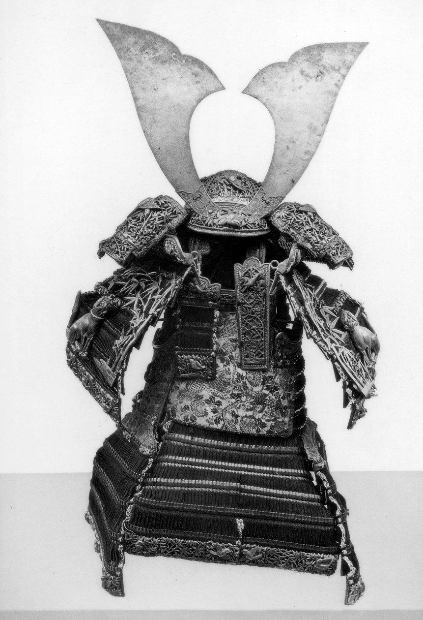 A armadura de Yoshitsune, século XII 1886 de Unbekannt