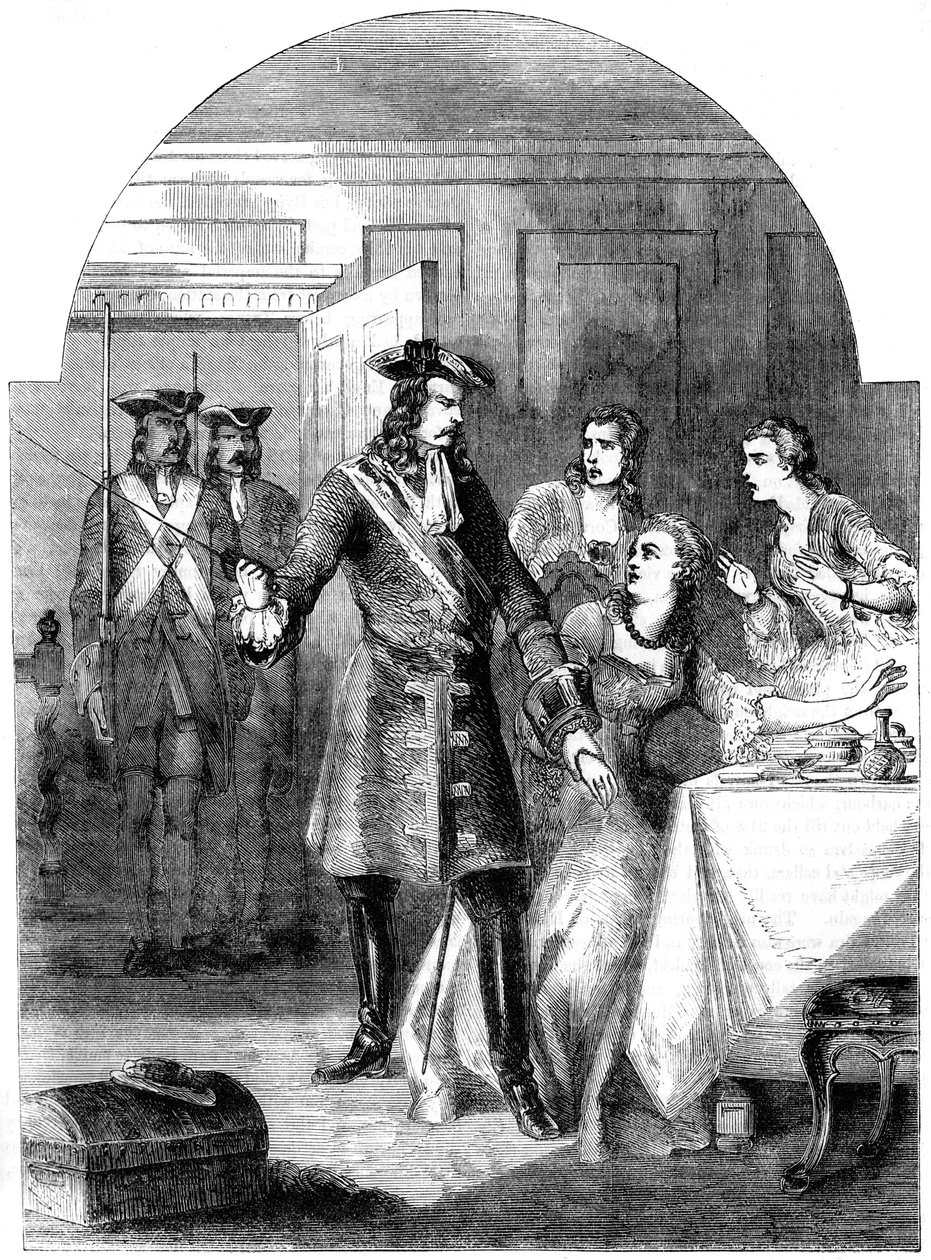 A prisão da princesa Clementina 1702-1735, século 18 século 19 de Unbekannt