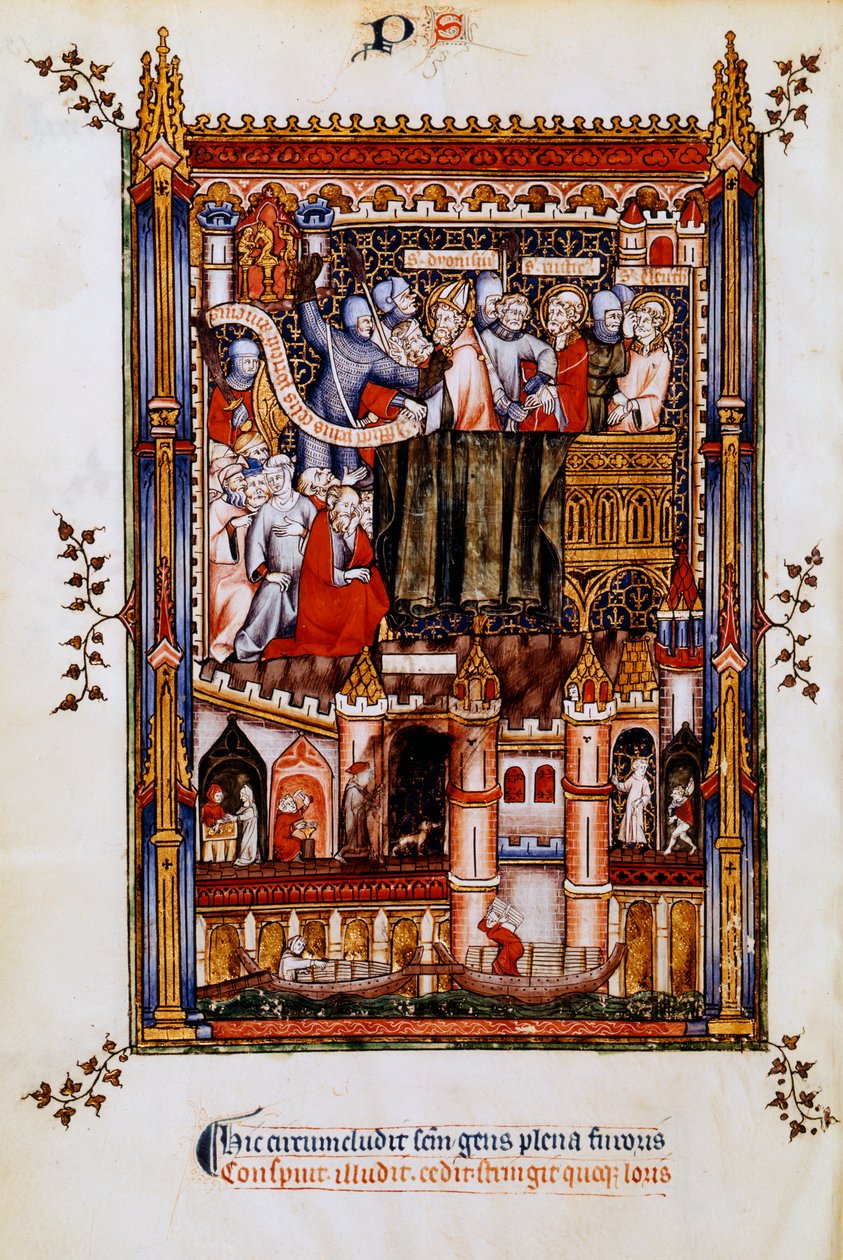 A prisão de St Denis, 1317 de Unbekannt