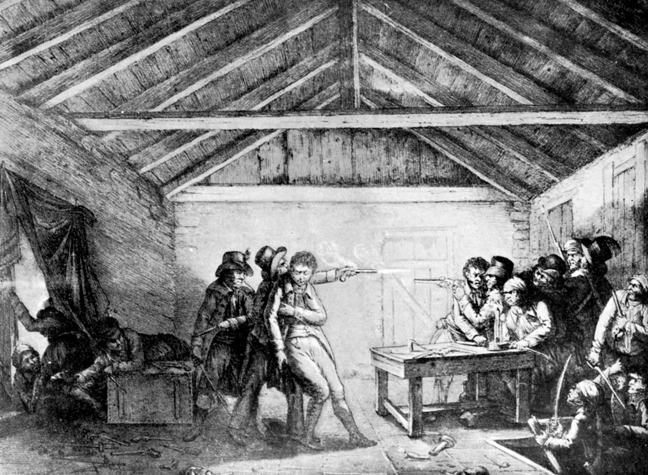 A prisão dos conspiradores da rua Cato, 23 de fevereiro de 1820, 1901 de Unbekannt
