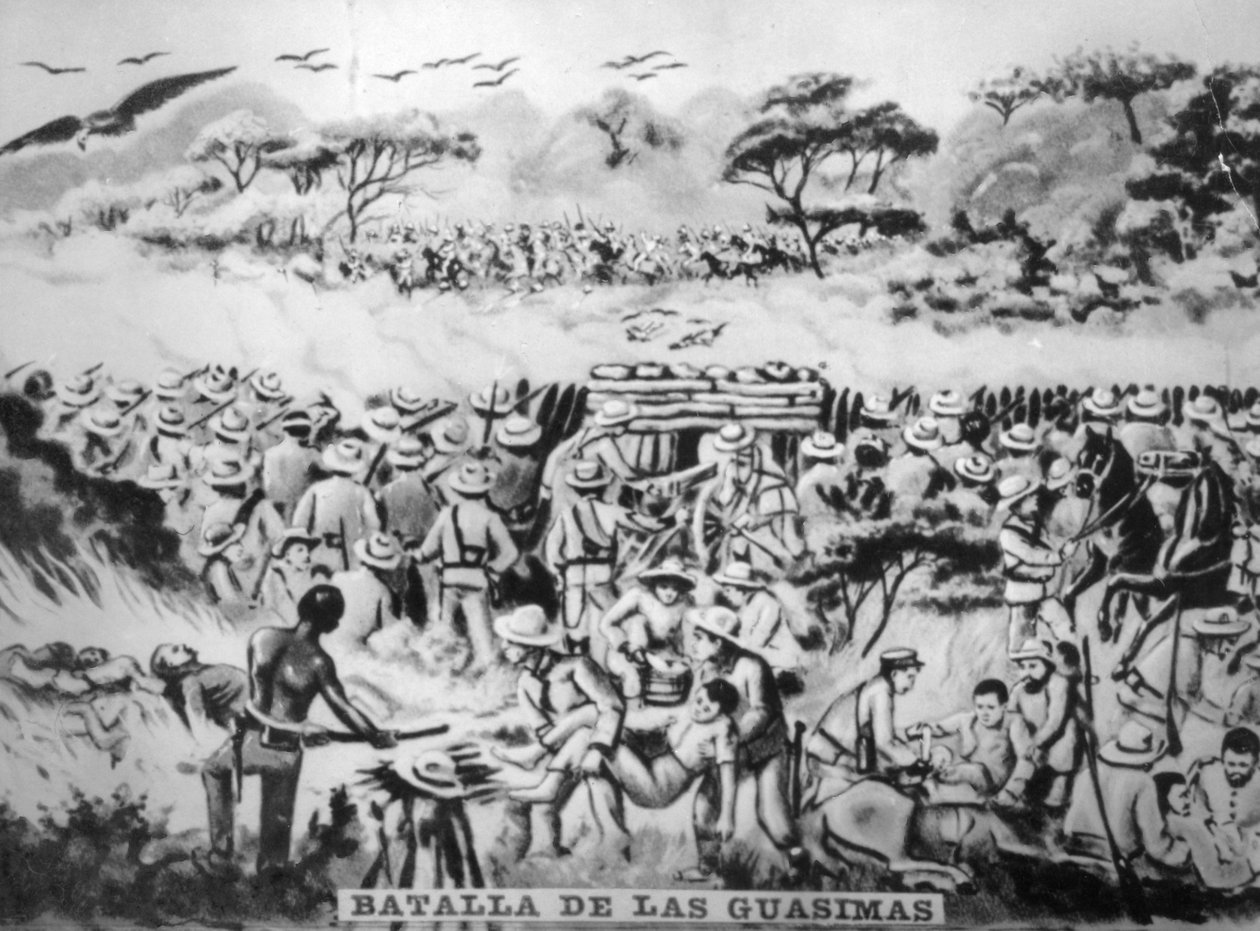 A batalha de Guasimas, 1874, 1920 de Unbekannt