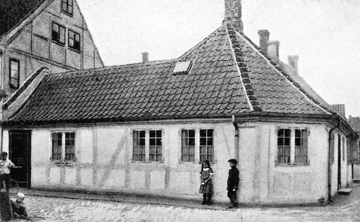 O local de nascimento de Hans Andersen, Odense, Dinamarca, c1920 de Unbekannt