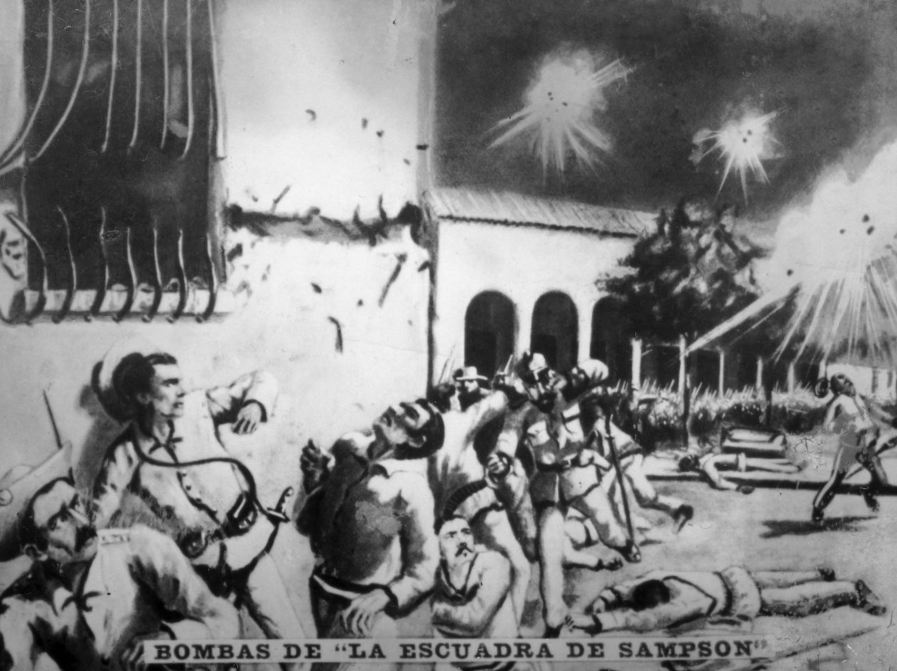 As bombas do esquadrão de Sampson, 1898, 1920 de Unbekannt