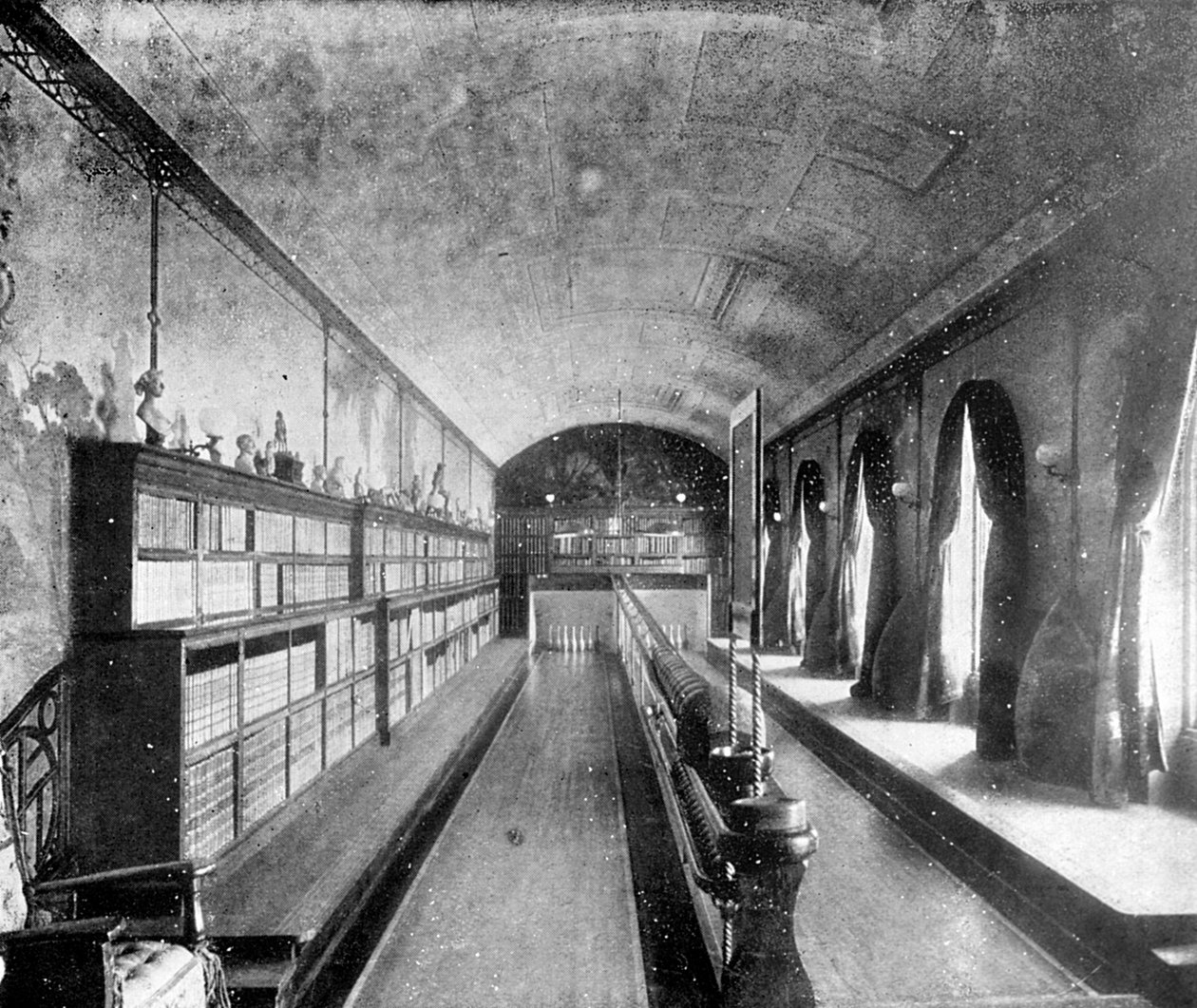 A pista de boliche, Sandringham House, Norfolk, 1910 de Unbekannt