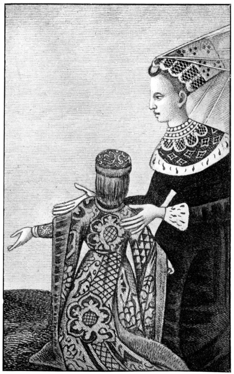 O cocar de borboleta, século XV, 1910 de Unbekannt