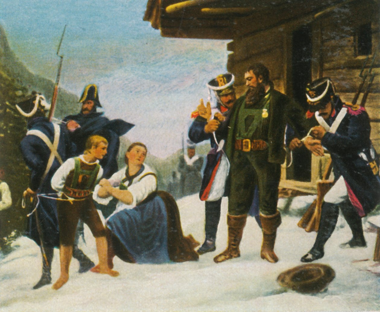 A captura de Andreas Hofer, 1809, 1936. de Unbekannt