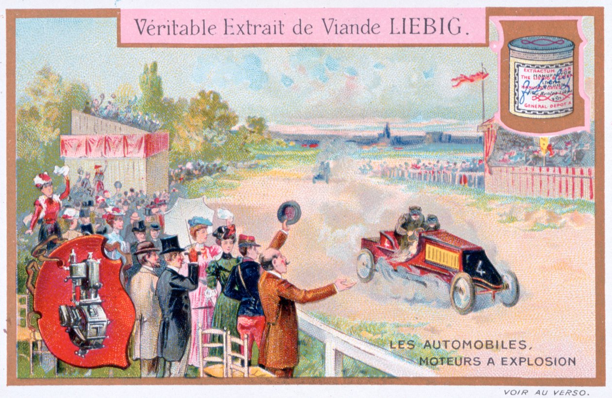 Os motores dos carros de ignição comandada, 1890-1910 de Unbekannt