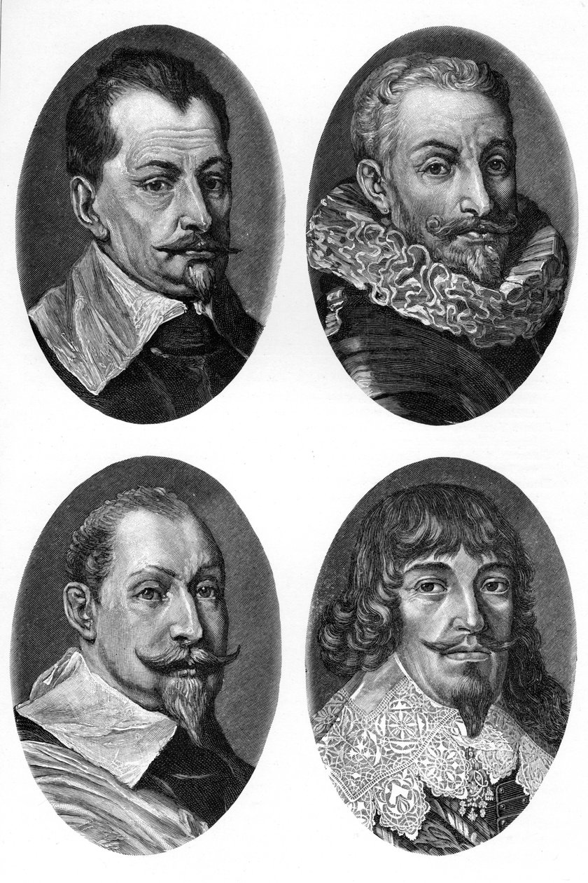 Os principais comandantes militares da Guerra dos Trinta Anos, 1618-1648 1903 de Unbekannt