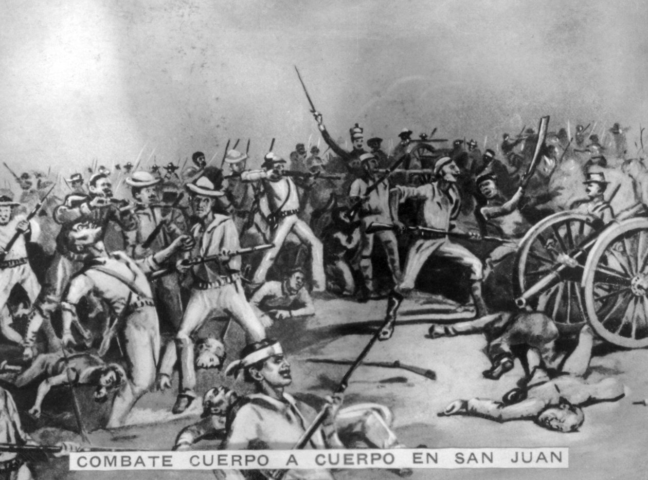 O combate de San Juan, 1898, 1920 de Unbekannt