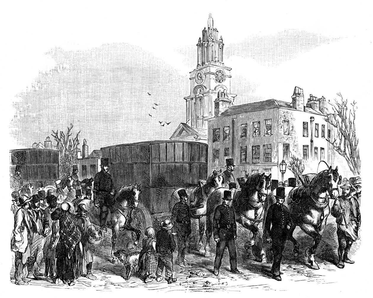 O transporte de ouro australiano das docas das Índias Orientais para o Bank of England, Londres, c1888 de Unbekannt