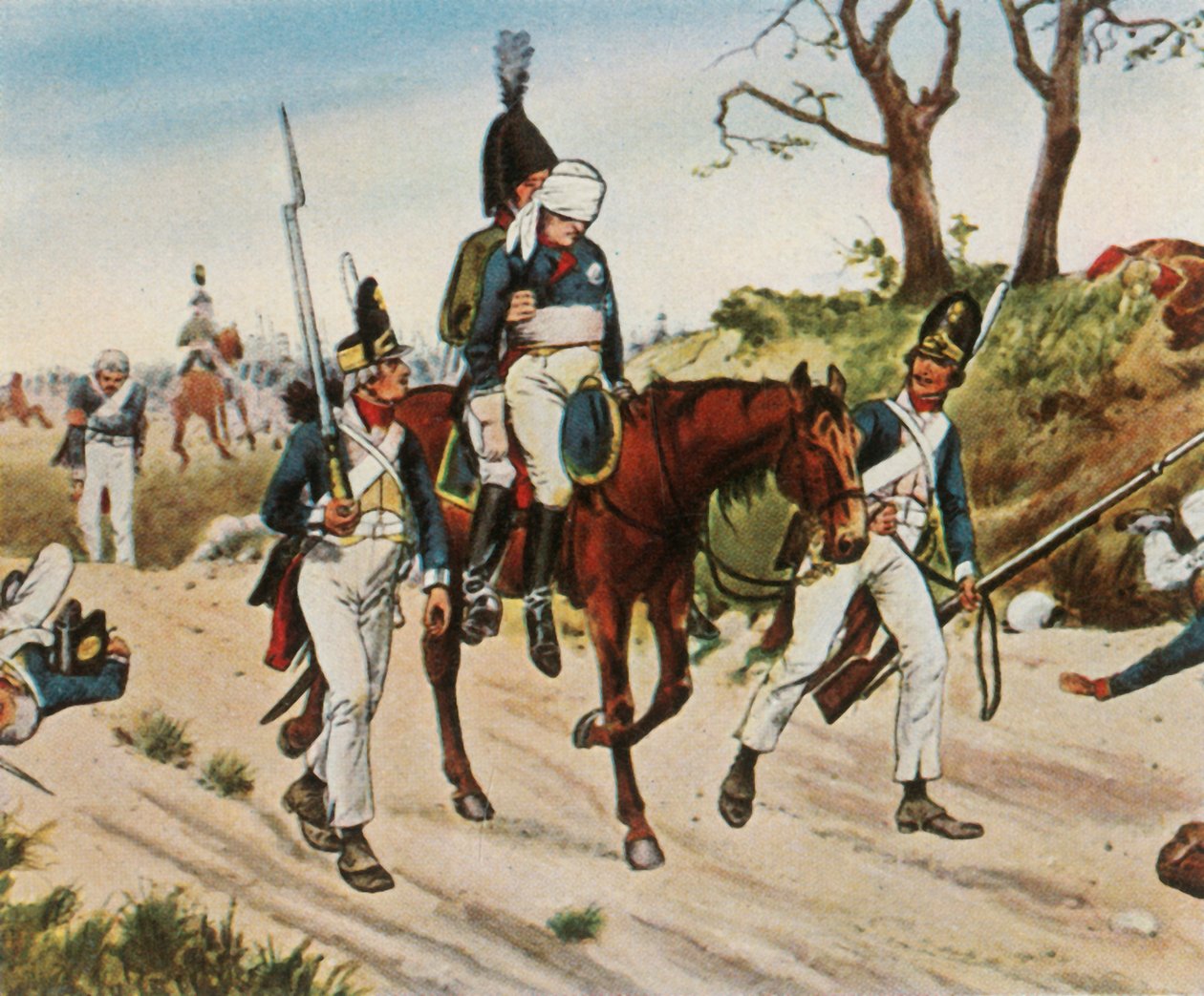 A dupla batalha de Jena-Auerstedt, 14 de outubro de 1806, 1936. de Unbekannt